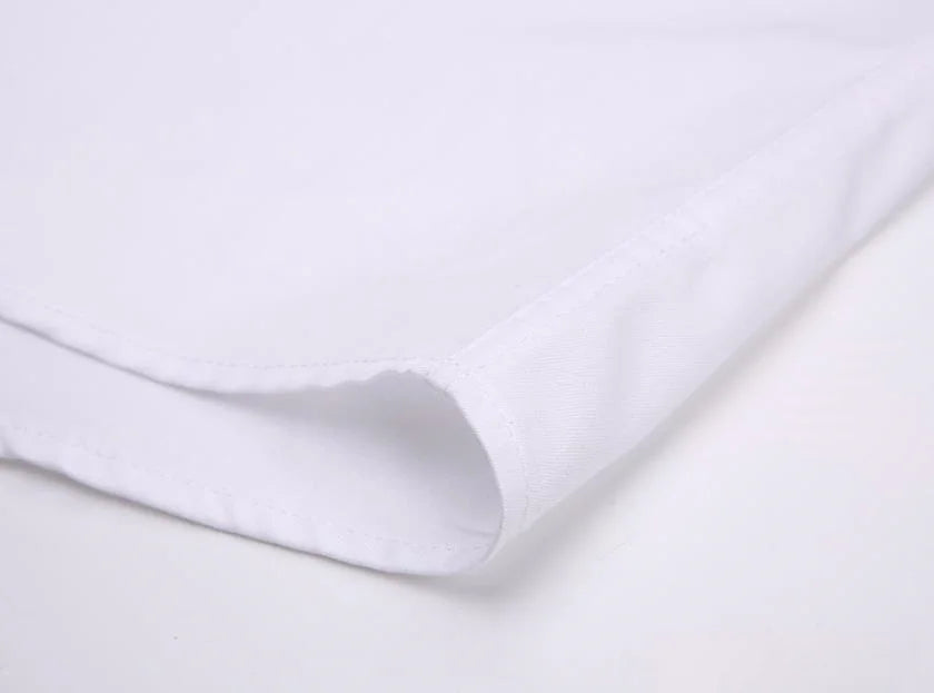 Men's Formal Business White Shirt 5XL