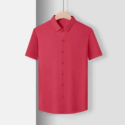 Men's Wrinkle-Free Short Sleeve Casual Shirt