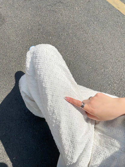 Ripped Jeans Women Casual Streetwear Spring Autumn High Waist