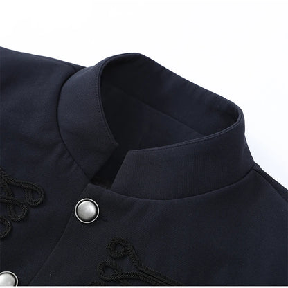 Retro Denim Military Jacket Women 2026