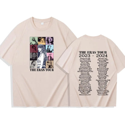 The Era Tour T-Shirt - Harajuku O-Neck Casual Tee for Men & Women (Fan Gift)