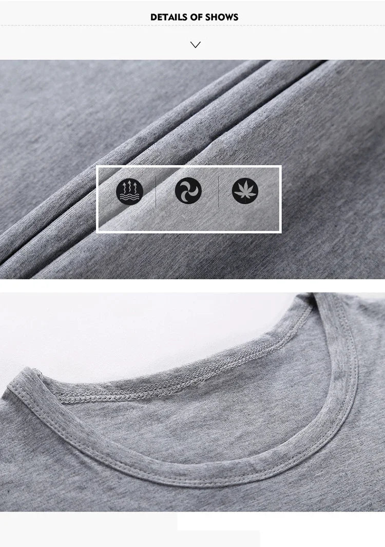 Men's Slim Fit O-Neck Long Sleeve T-Shirt 2025