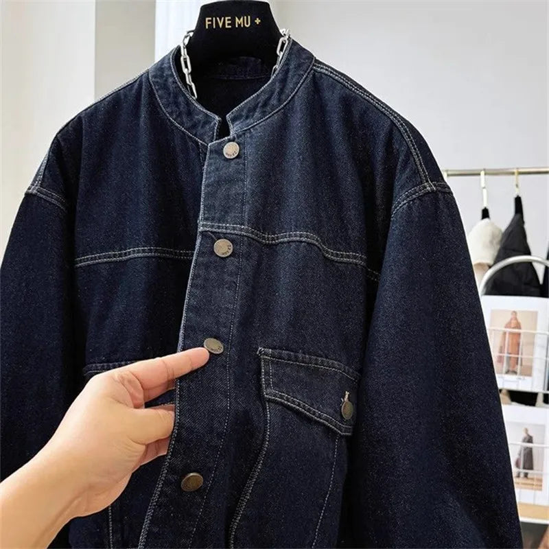Casual Cotton Denim Jacket Women Parka