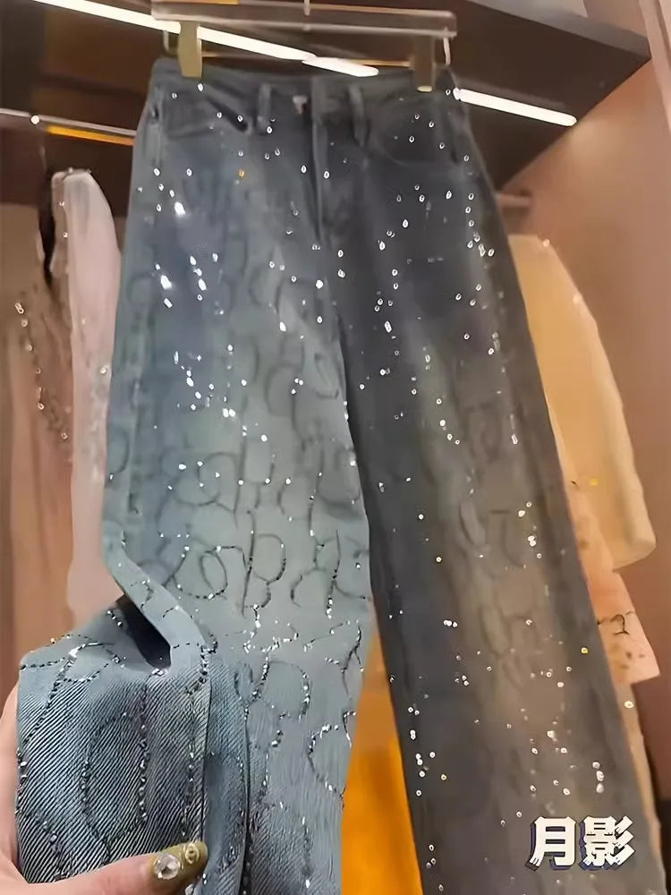 Women's Jeans 2025 New Style Heavy Industry High-End Versatile