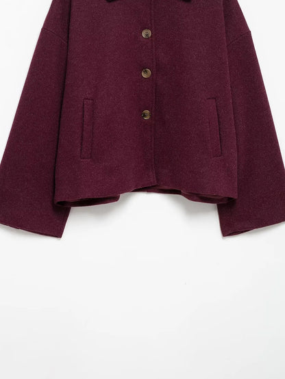 Women's Jackets Coats Autumn 2025 New Chic Loose Warm Elegant