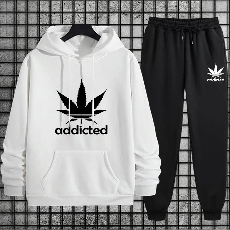 Men's Urban Hoodie & Sweatpants Tracksuit
