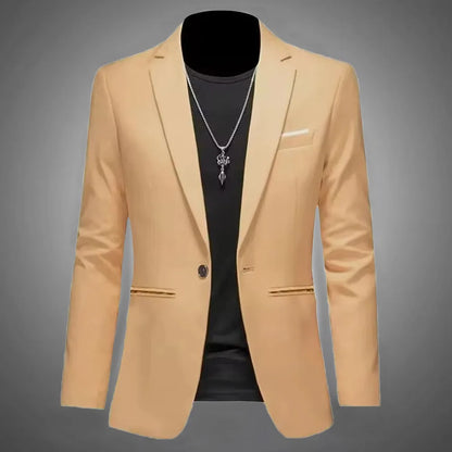 Men's Slim Fit Non-Iron Business Suit Jacket