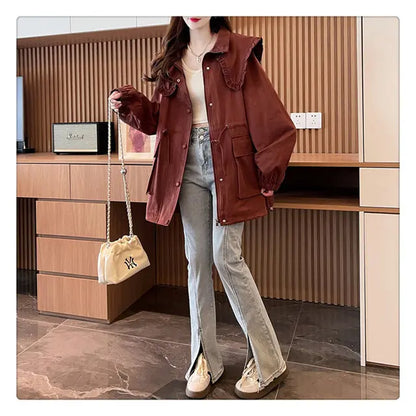 Women's Waterproof Trench Coat - Thin Windbreaker