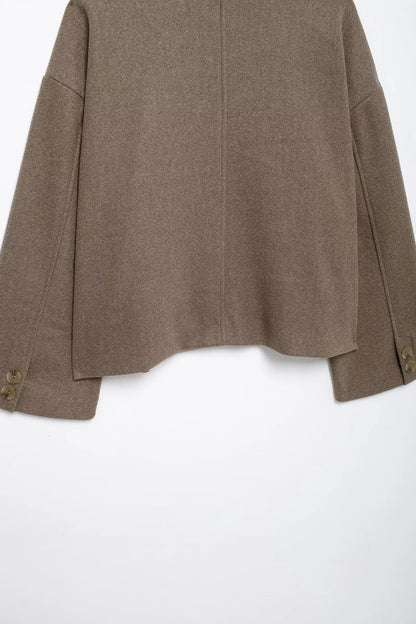 Women's Jackets Coats Autumn 2025 New Chic Loose Warm Elegant