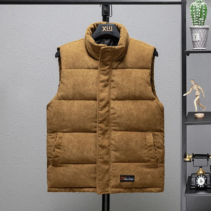 Men's Vest Jacket - Warm Sleeveless Waistcoat
