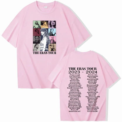 The Era Tour T-Shirt - Harajuku O-Neck Casual Tee for Men & Women (Fan Gift)