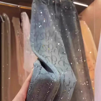 Women's Jeans 2025 New Style Heavy Industry High-End Versatile
