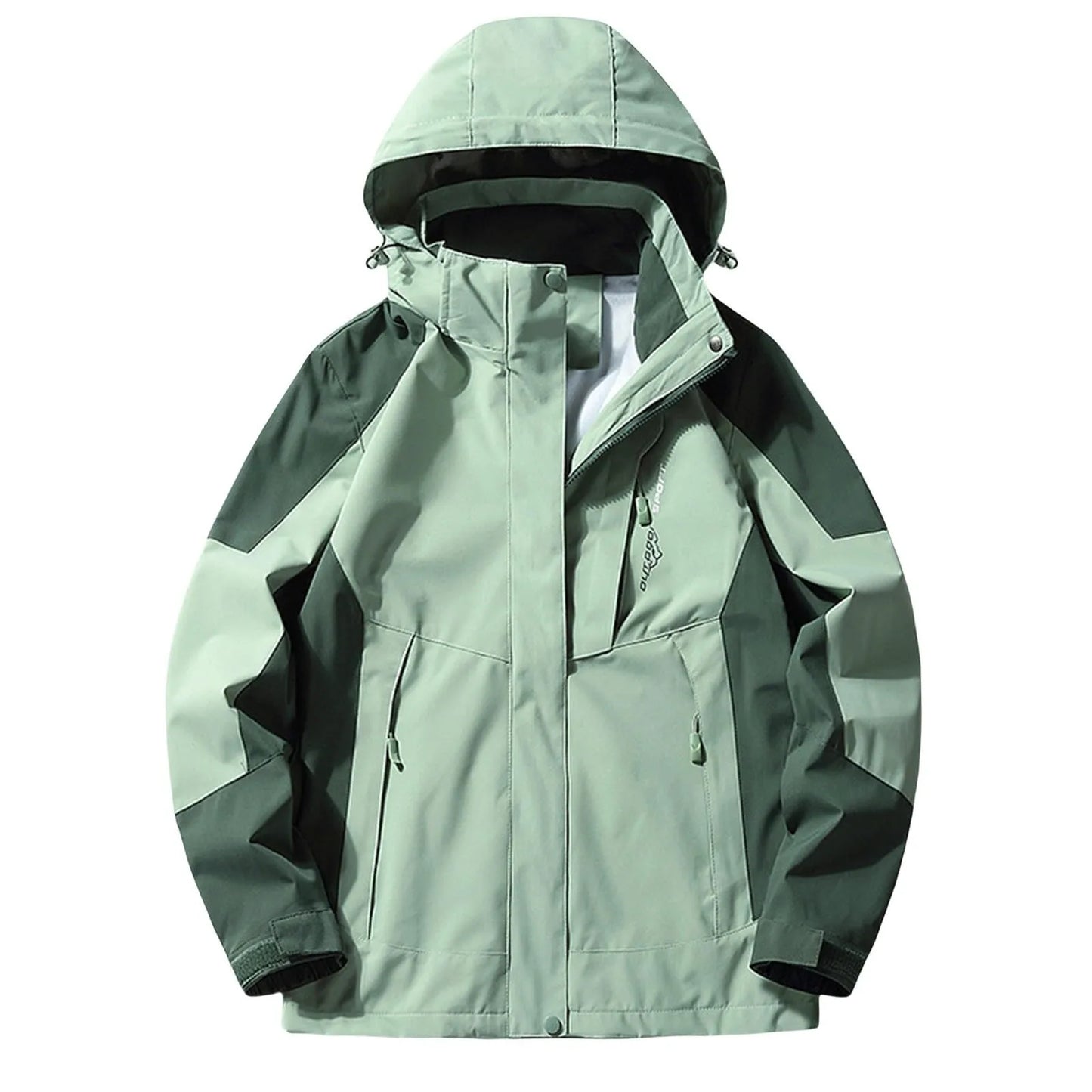 Hooded Ski Jacket - Windproof Winter Sports Coat