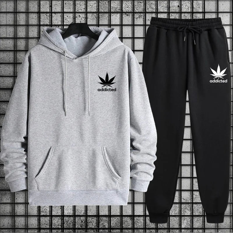 Men's Urban Hoodie & Sweatpants Tracksuit