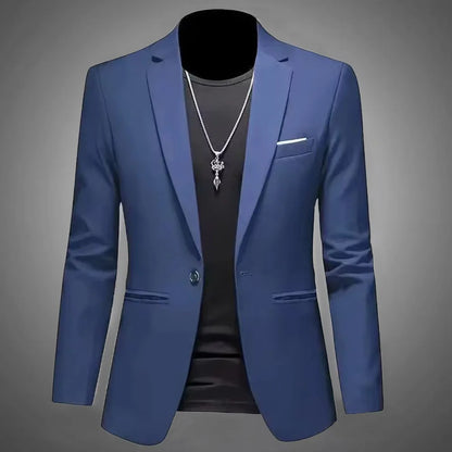 Men's Slim Fit Non-Iron Business Suit Jacket