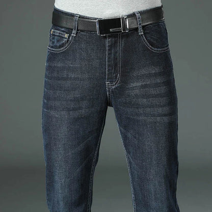 Men's Flared Boot Cut Jeans - Designer Classic High Waist