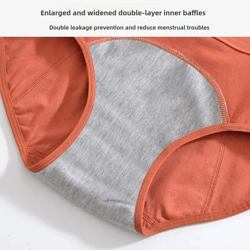 Panties For Menstruation - Cotton Menstrual High Waist Period Underwear