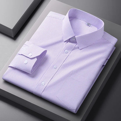 Men's Formal Business White Shirt 5XL