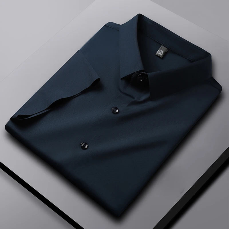 Men's Wrinkle-Free Short Sleeve Casual Shirt