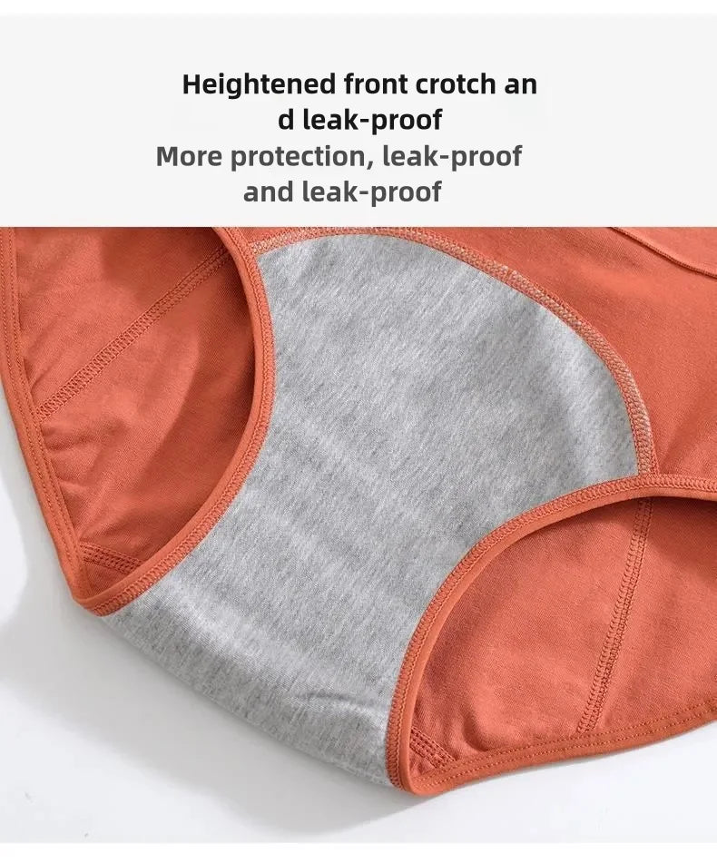 Panties For Menstruation - Cotton Menstrual High Waist Period Underwear