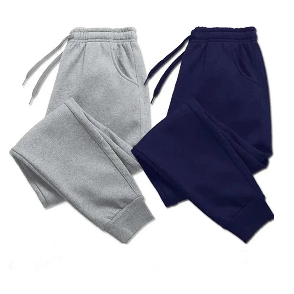 Men's Casual Fleece Sweatpants - Jogger Sports Trousers