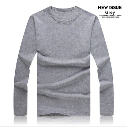 Men's Slim Fit O-Neck Long Sleeve T-Shirt 2025