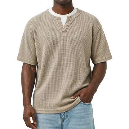 Men's Cotton Linen Casual T-Shirt