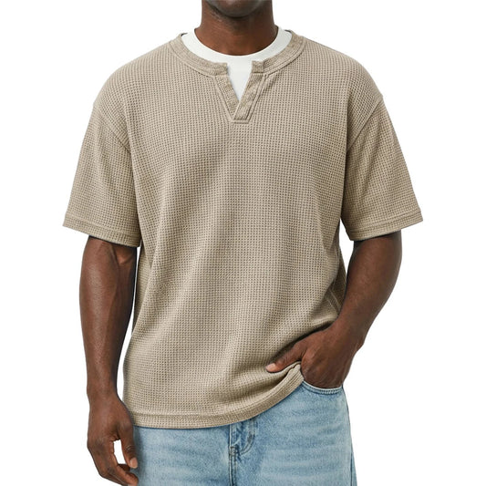 Men's Cotton Linen Casual T-Shirt