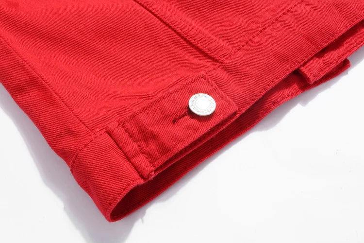 Women's Casual Short Denim Jacket Korean
