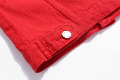 Women's Casual Short Denim Jacket Korean