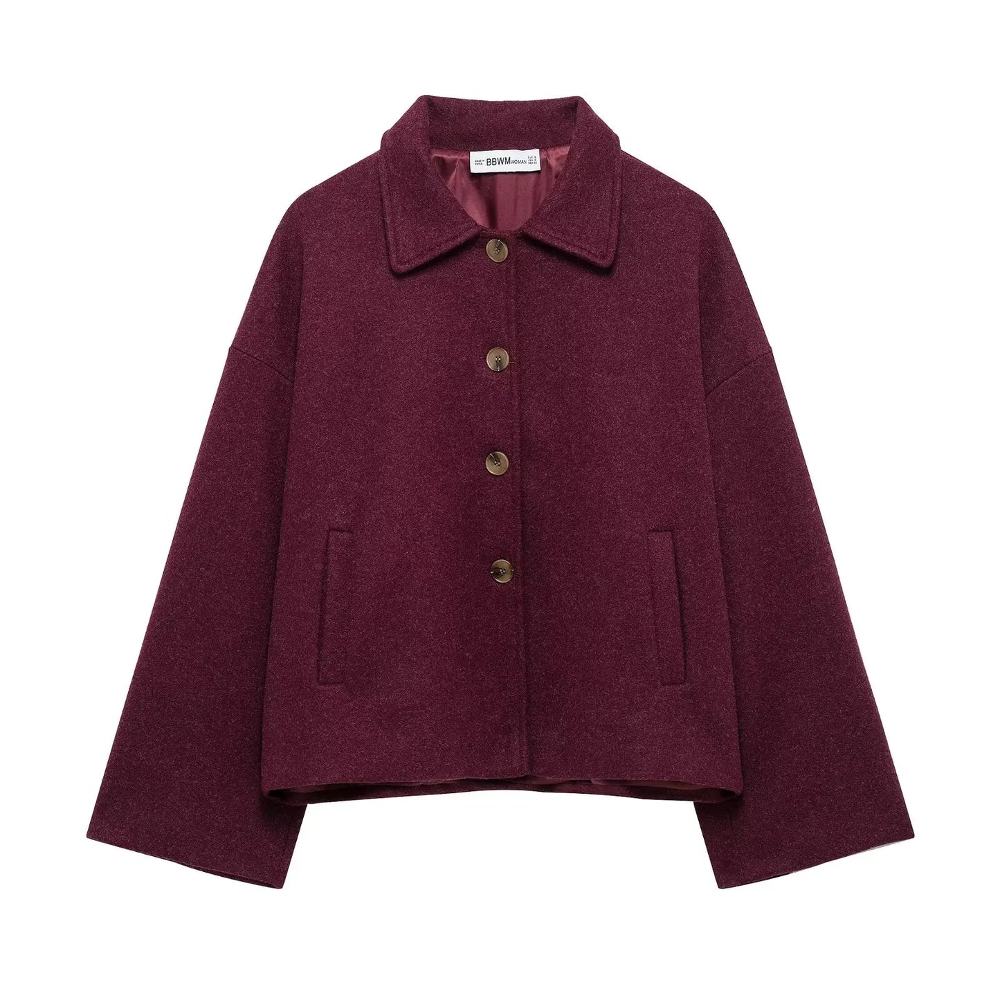 Women's Jackets Coats Autumn 2025 New Chic Loose Warm Elegant