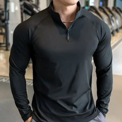 Men's Compression Gym Long Sleeve T-Shirt