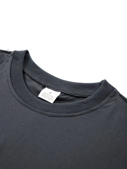 Men's Paris Print Casual Long Sleeve T-Shirt
