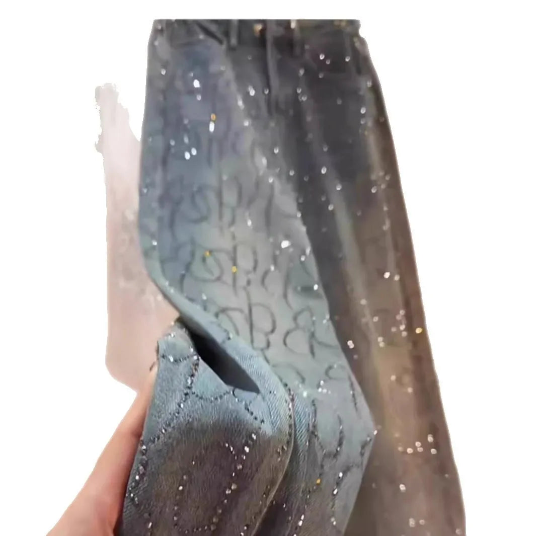 Women's Jeans 2025 New Style Heavy Industry High-End Versatile