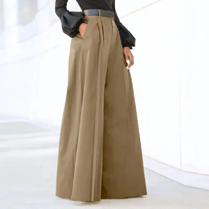 Wide Leg Pants Women Palazzo Summer Printed Linen