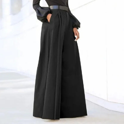 Wide Leg Pants Women Palazzo Summer Printed Linen
