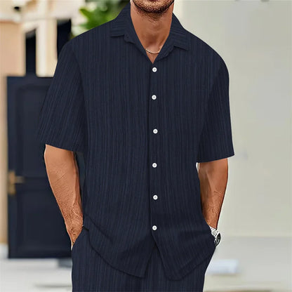 Men's Lightweight Casual Short Sleeve Shirt
