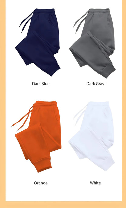 Women Casual Pants Autumn Winter Fleece Sweatpants