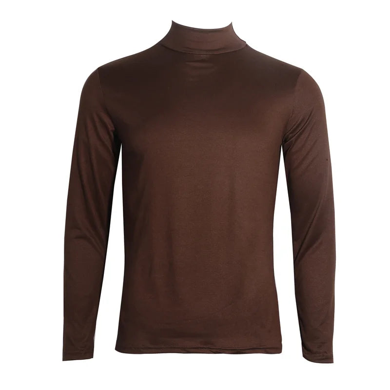 Kişi Slim Fit Boğazlı Uzunqol Köynək