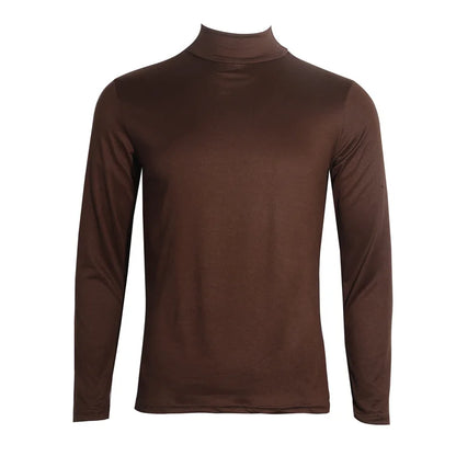 Kişi Slim Fit Boğazlı Uzunqol Köynək
