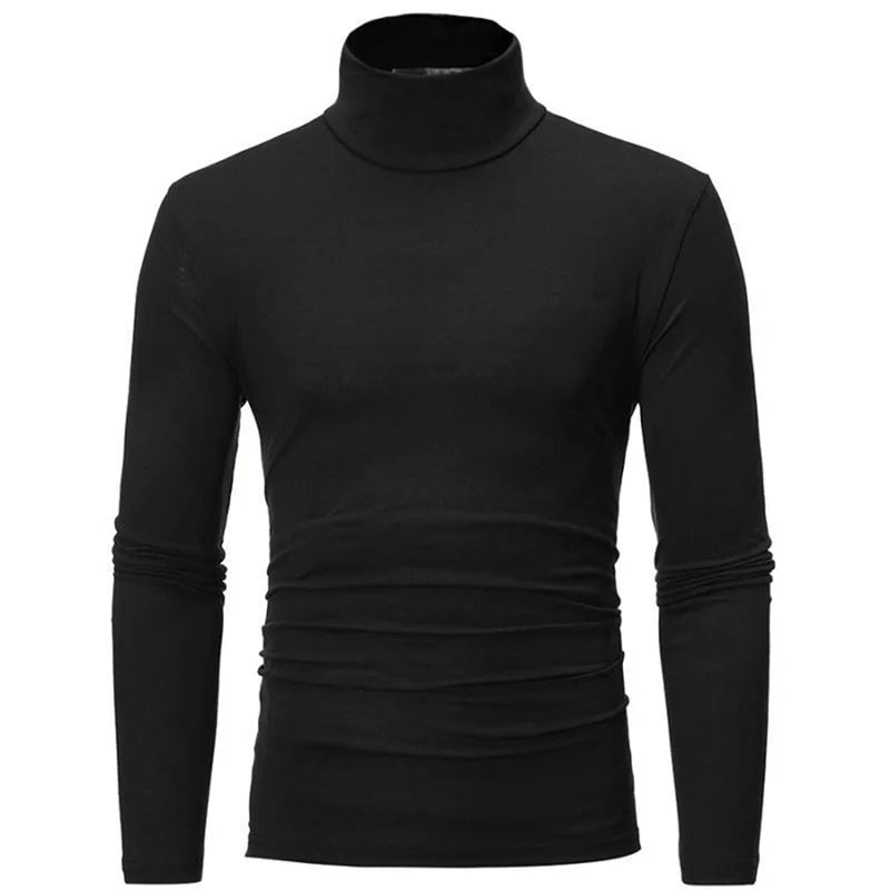 Kişi Slim Fit Boğazlı Uzunqol Köynək