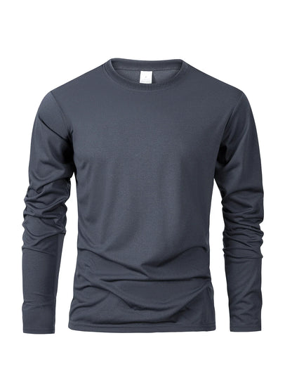 Men's Moisture Wicking Long Sleeve Sports T-Shirt