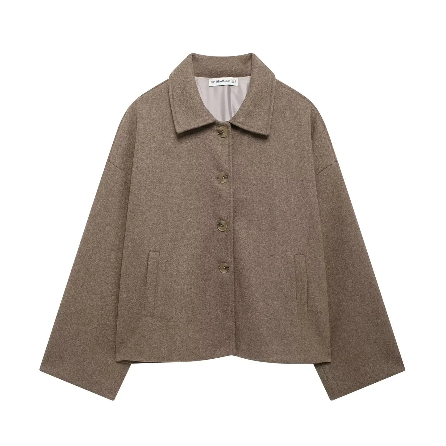 Women's Jackets Coats Autumn 2025 New Chic Loose Warm Elegant