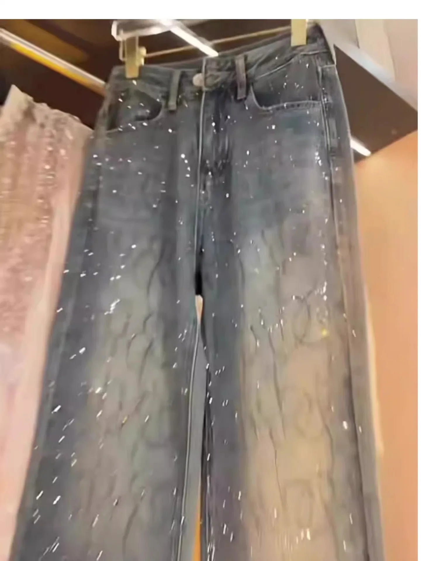 Women's Jeans 2025 New Style Heavy Industry High-End Versatile
