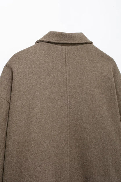 Women's Jackets Coats Autumn 2025 New Chic Loose Warm Elegant