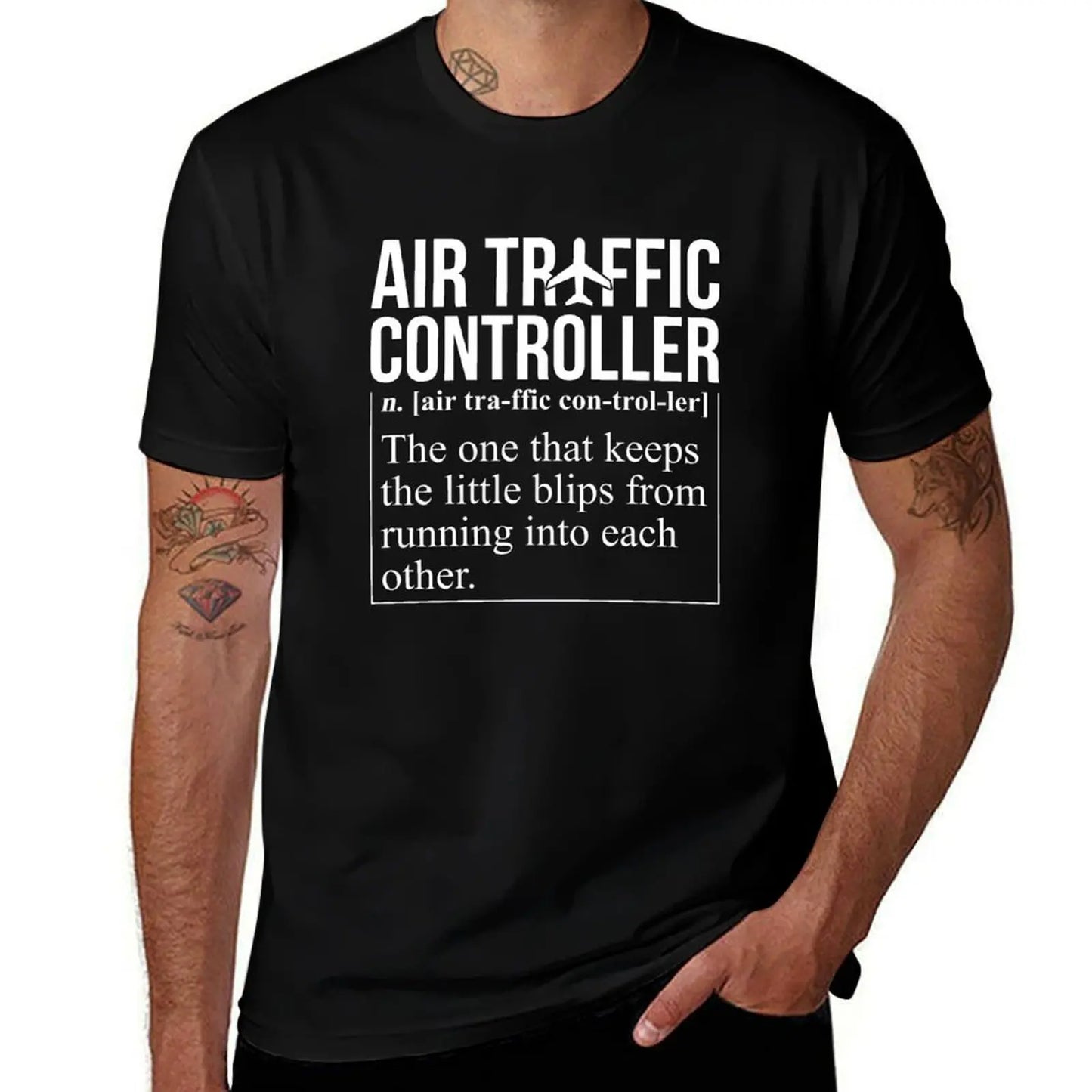man Air t T-Shirt köynək Controller kişi gülməli köynək Definition t qrafik çaplarla t anime köynək Traffic üçün