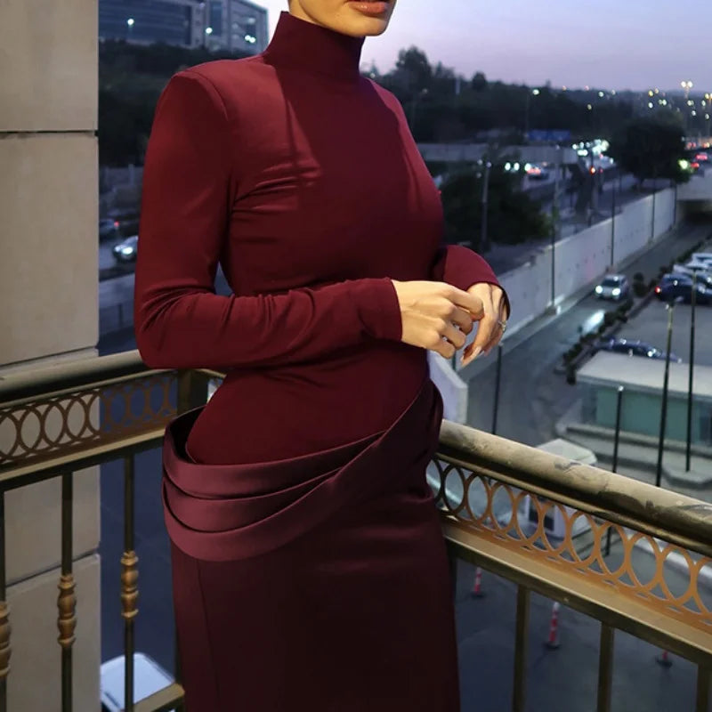 Qadın Seksual Donu - Zərif Ziyafət Dar Mini Donu