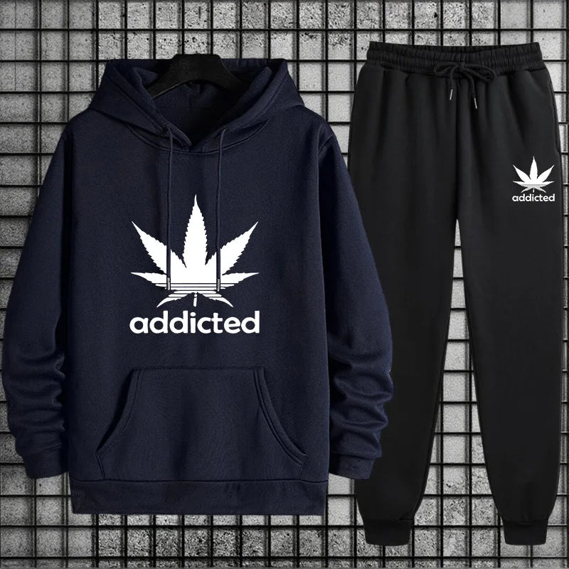 Men's Urban Hoodie & Sweatpants Tracksuit