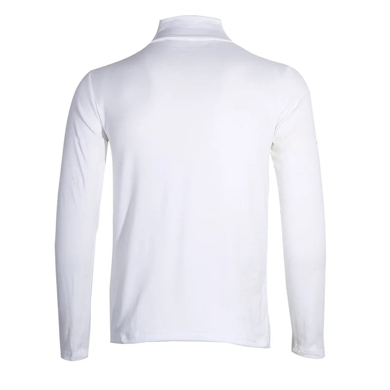 Kişi Slim Fit Boğazlı Uzunqol Köynək