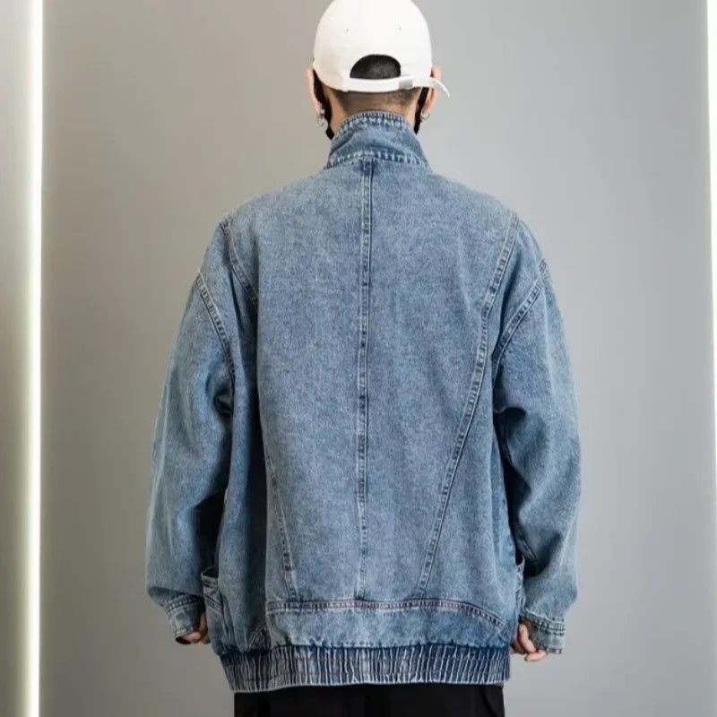 Denim Jacket Men Spring Autumn - Cargo 2026